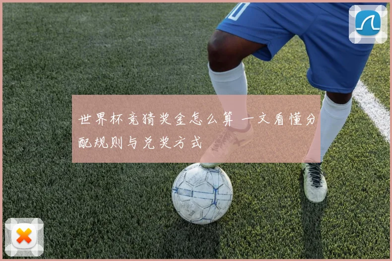 世界杯竞猜奖金怎么算 一文看懂分配规则与兑奖方式